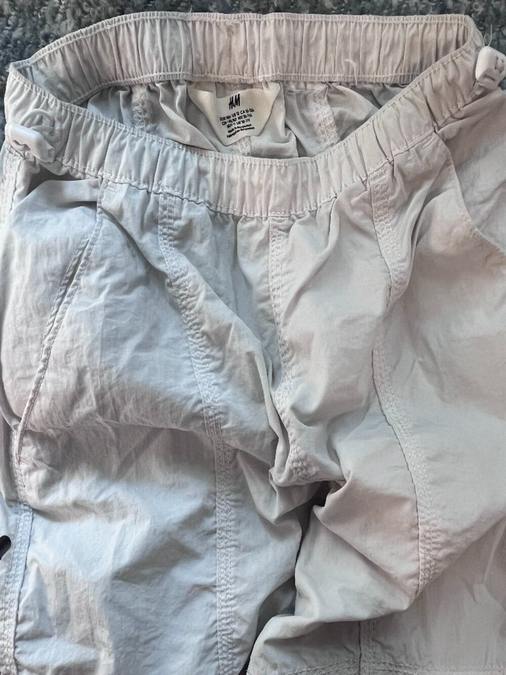 Girls Clothing Bundle Size 10-12 H&M Denim Overalls Jeans Leggings Shorts Lot - Picture 4 of 13